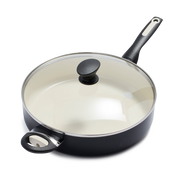 Rio Black Schmortopf mit Deckel 30 cm