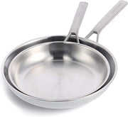 Merten & Storck 2-tlg. Edelstahl-Pfannenset 26 cm + 30 cm