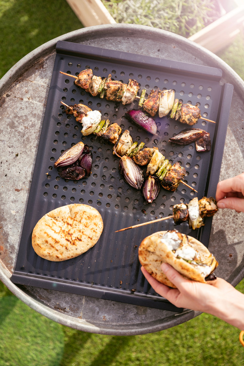 Merten & Storck BBQ-Multi-Grillrost aus Karbonstahl