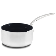 Barcelona Evershine Steelpan 16cm zilver zijaanzicht