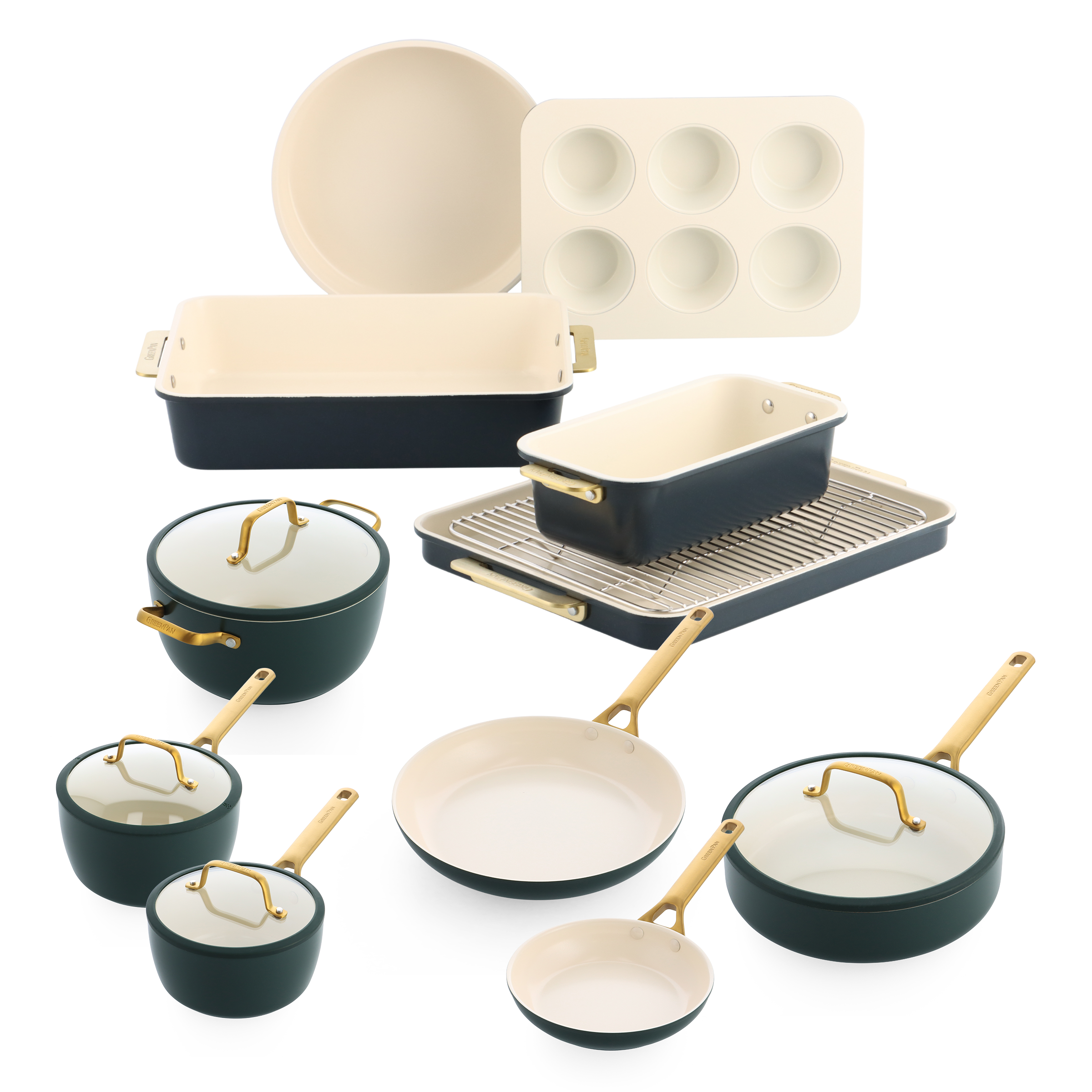 Pine Green 16-teiliges Set